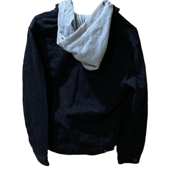 LRG Black Hooded Jean Jacket - Picture 8 of 16